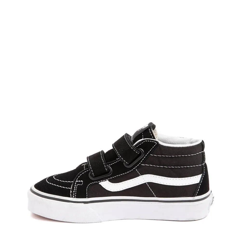 Sale Vans Sk8-Mid Reissue V Skate Shoe - Little Kid / Big Kid - Black