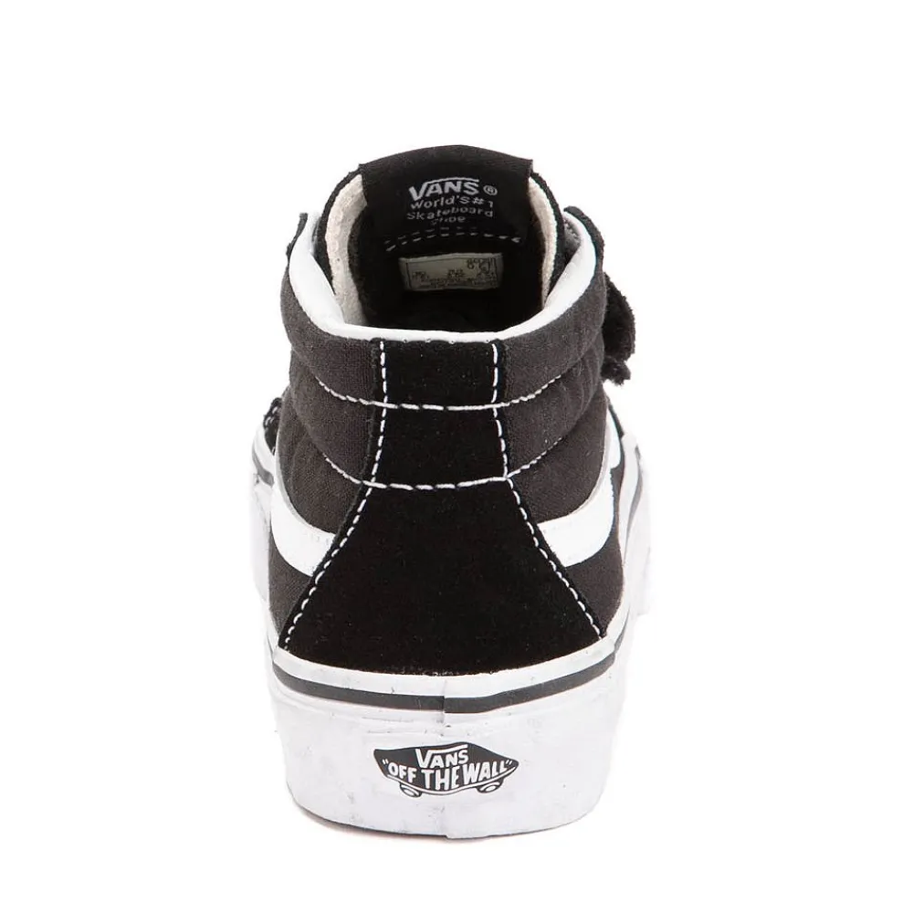 Sale Vans Sk8-Mid Reissue V Skate Shoe - Little Kid / Big Kid - Black