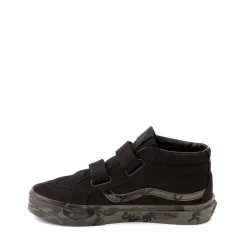 Flash Sale Vans Sk8-Mid Reissue V Skate Shoe - Little Kid - Black / Camo