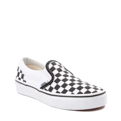 Best Sale Vans Slip-On Checkerboard Skate Shoe - Little Kid / Big Kid - Black / White