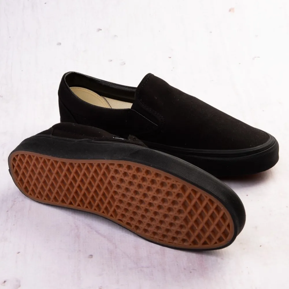 Outlet Vans Slip-On Skate Shoe - Black