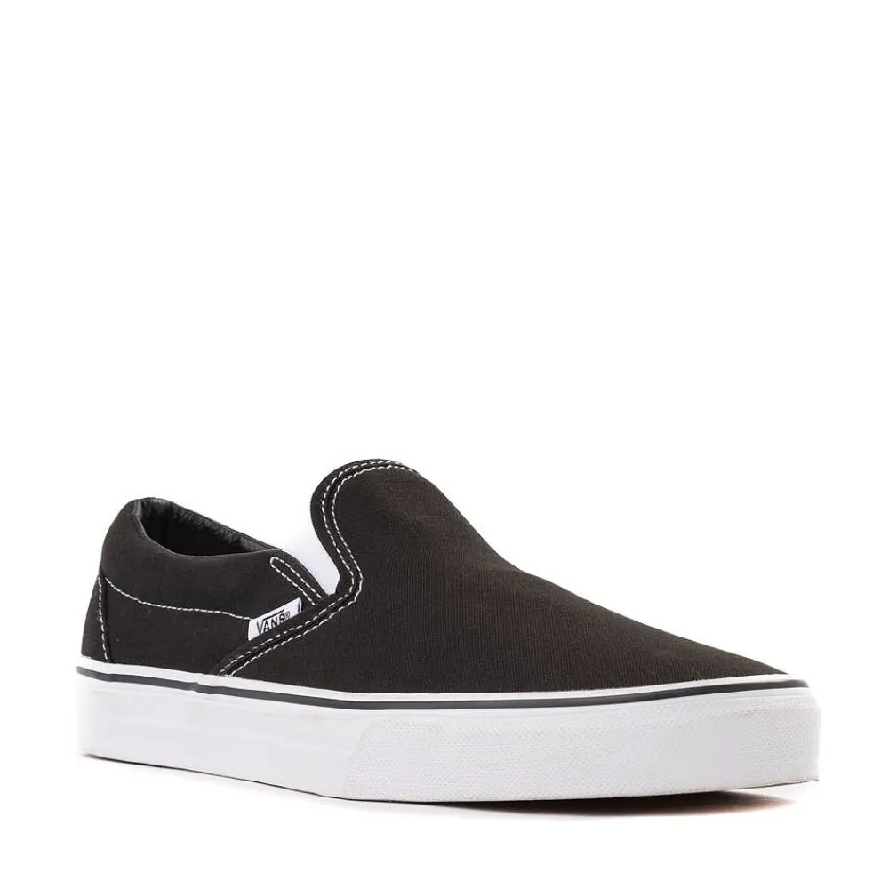 Cheap Vans Slip-On Skate Shoe - Black / White