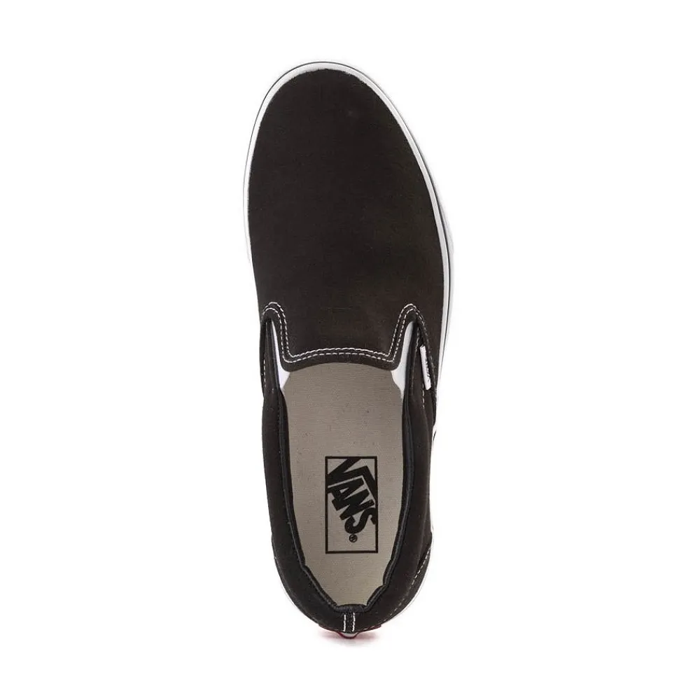 Cheap Vans Slip-On Skate Shoe - Black / White