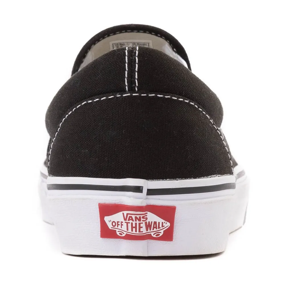 Cheap Vans Slip-On Skate Shoe - Black / White