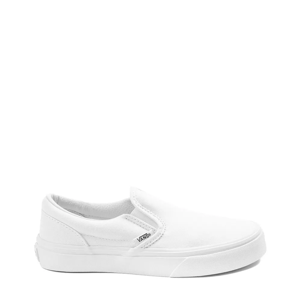 Shop Vans Slip-On Skate Shoe - Little Kid / Big Kid - White