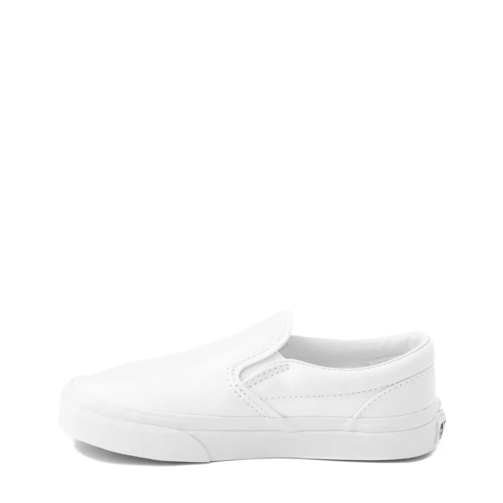 Shop Vans Slip-On Skate Shoe - Little Kid / Big Kid - White