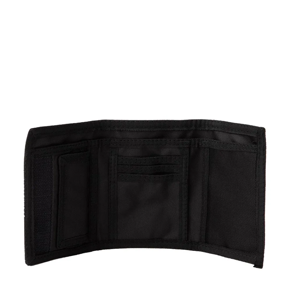 Shop Vans Slipped Tri-Fold Checkerboard Wallet - Black / White