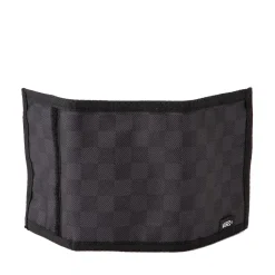 Cheap Vans Slipped Tri-Fold Checkerboard Wallet - Black / Grey