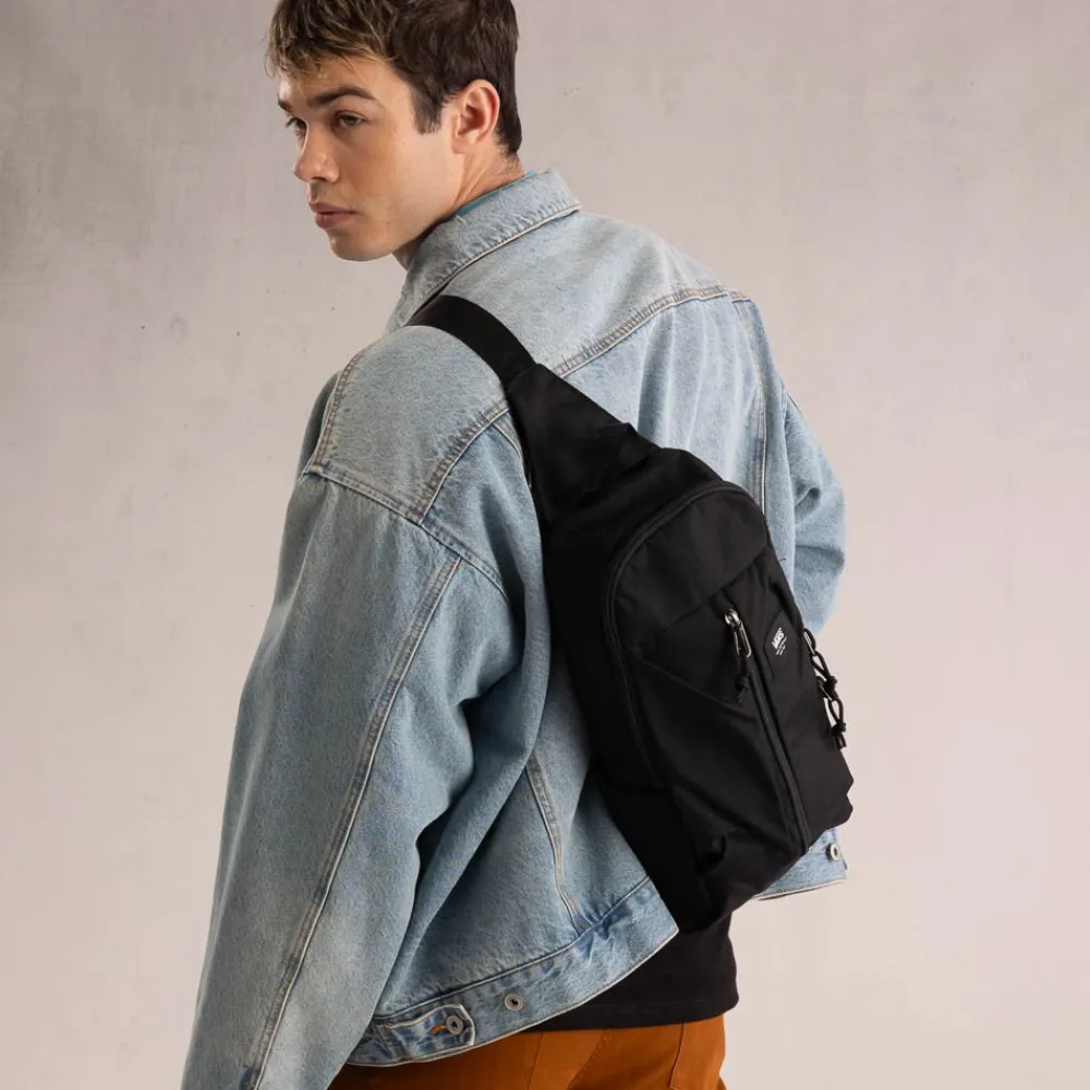 Cheap Vans Warp Sling Bag - Black