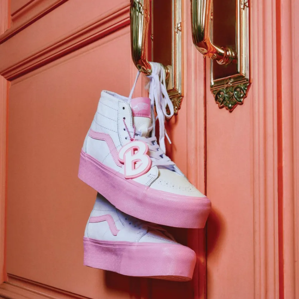 Cheap Vans X Barbie Sk8-Hi Tapered Stackform Skate Shoe - White