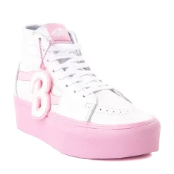 Cheap Vans X Barbie Sk8-Hi Tapered Stackform Skate Shoe - White