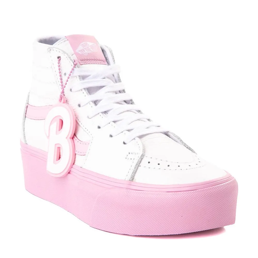 Cheap Vans X Barbie Sk8-Hi Tapered Stackform Skate Shoe - White