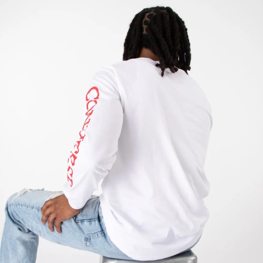 Store Converse Women Chuck Patch Long Sleeve Tee - White