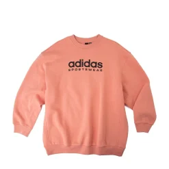 Clearance adidas Womens All Szn Fleece Boyfriend Sweatshirt - Wonder Clay