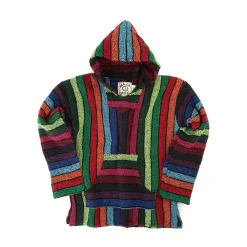 Cheap Crocs Womens Baja Poncho - Rainbow Stripe