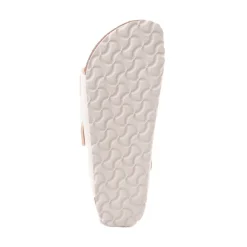 Clearance Birkenstock Womens Arizona Vegan Sandal - Eggshell