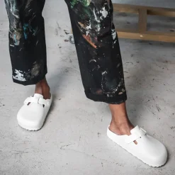 Best Birkenstock Womens Boston Eva Clog - White