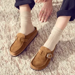 Discount Birkenstock Womens Buckley Clog - Tan