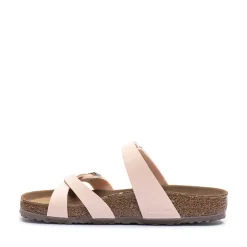 Cheap Birkenstock Womens Franca Vegan Sandal - Light Rose