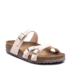 Cheap Birkenstock Womens Franca Vegan Sandal - Light Rose