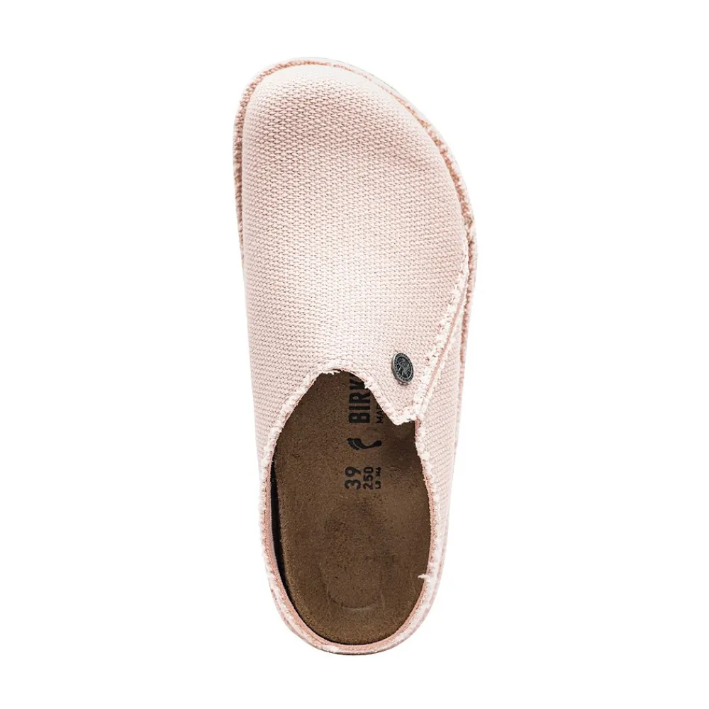 Clearance Birkenstock Womens Zermatt Canvas Clog - Soft Pink