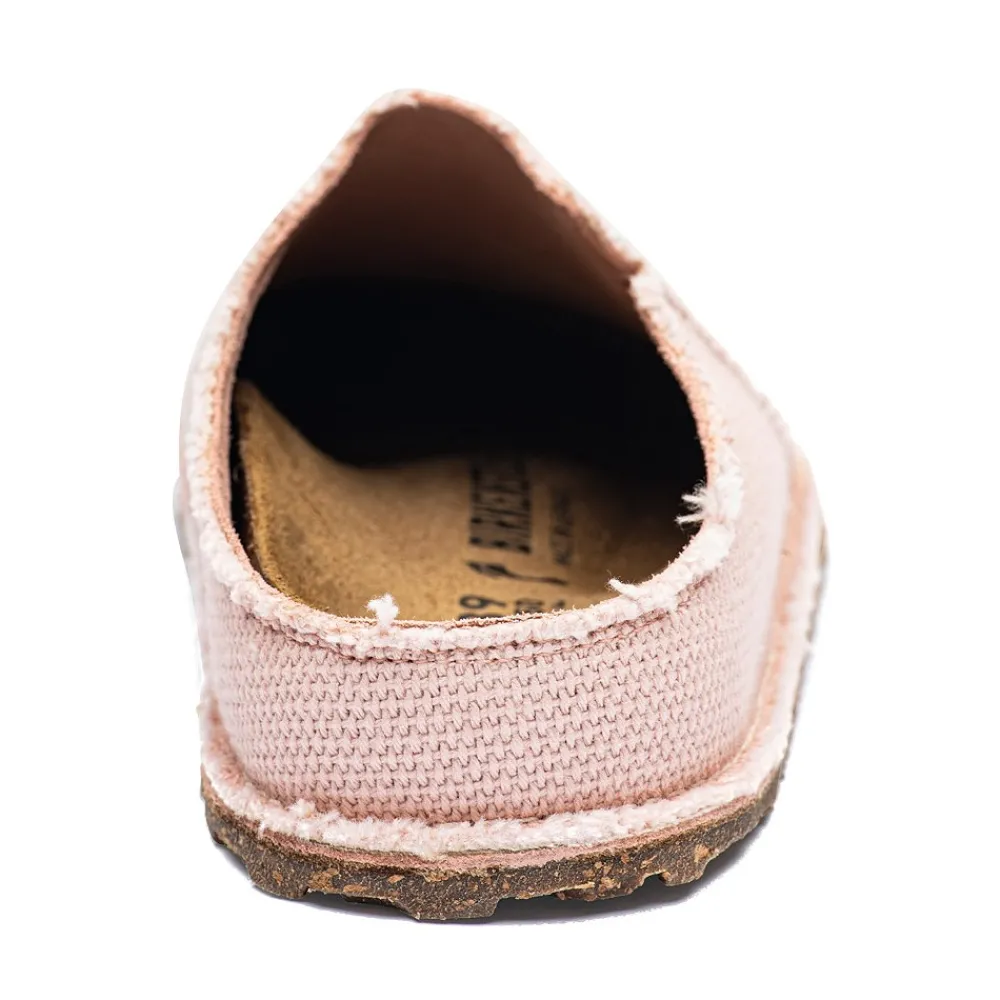 Clearance Birkenstock Womens Zermatt Canvas Clog - Soft Pink