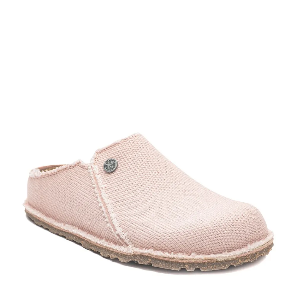 Clearance Birkenstock Womens Zermatt Canvas Clog - Soft Pink