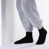 Cheap Journeys Womens Black Quarter Sock 5 Pack - Black