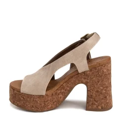 Store Blowfish Womens Partea Platform Sandal - Light Taupe