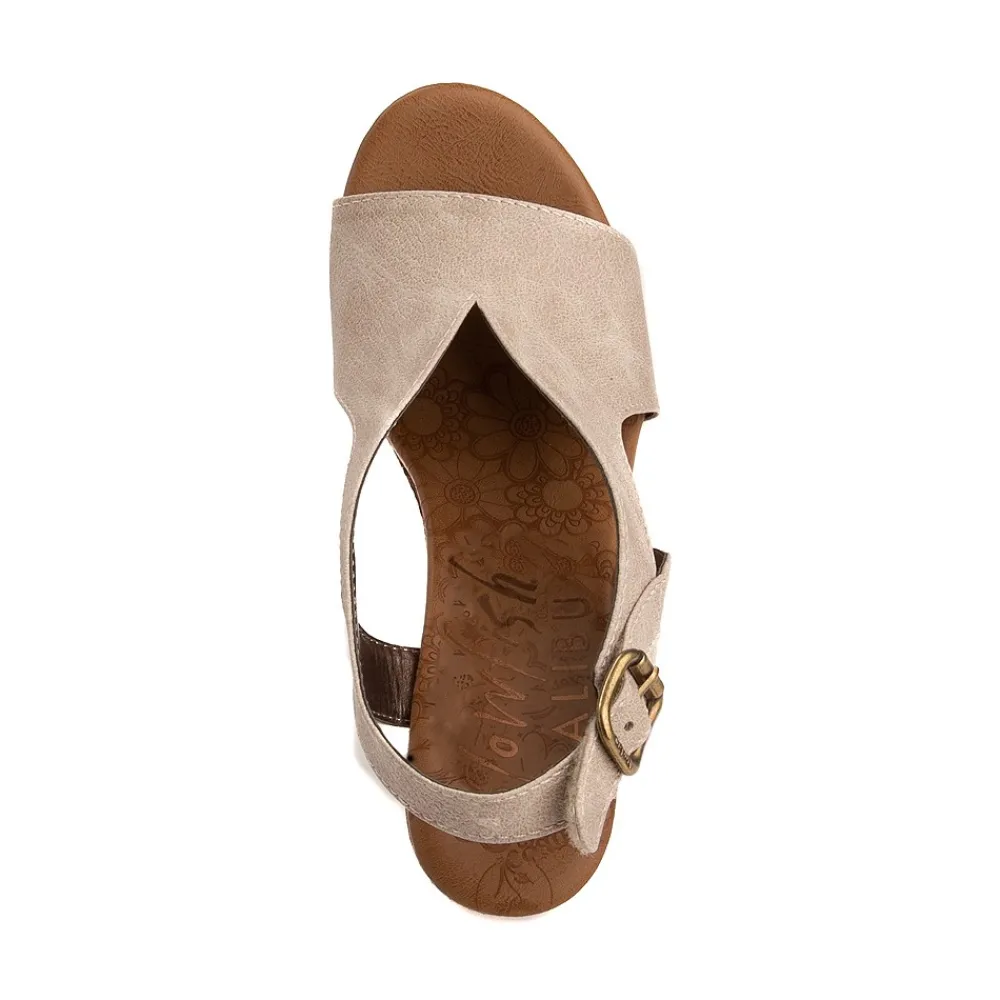 Store Blowfish Womens Partea Platform Sandal - Light Taupe