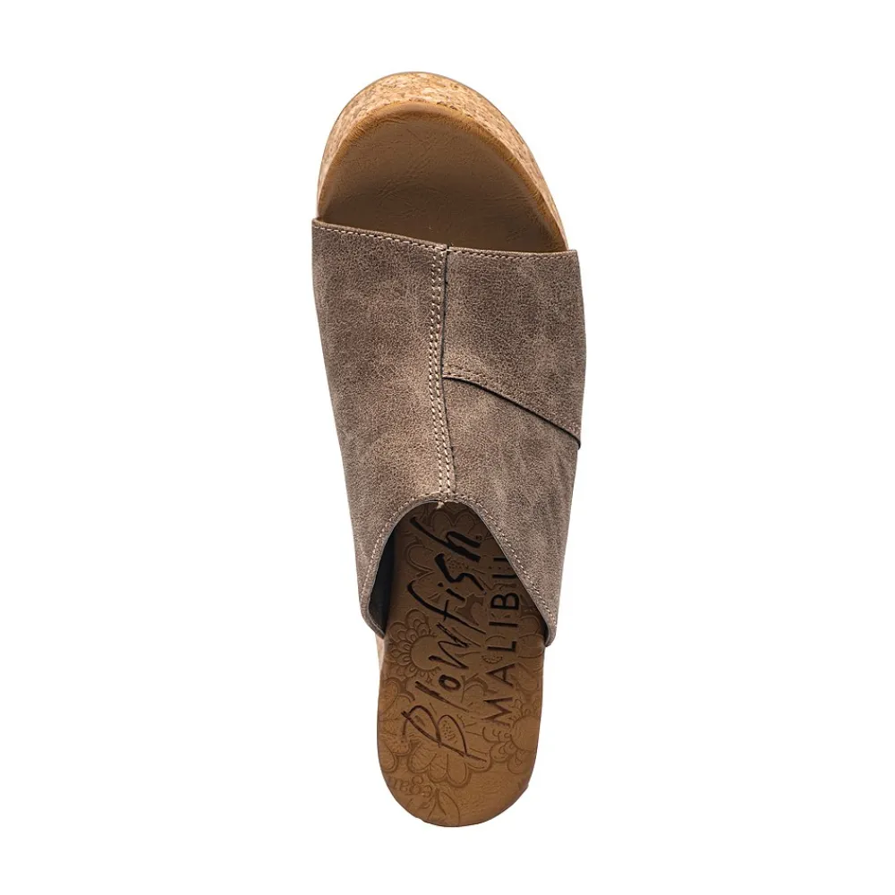 Cheap Blowfish Womens Poznan Platform Sandal - Taupe