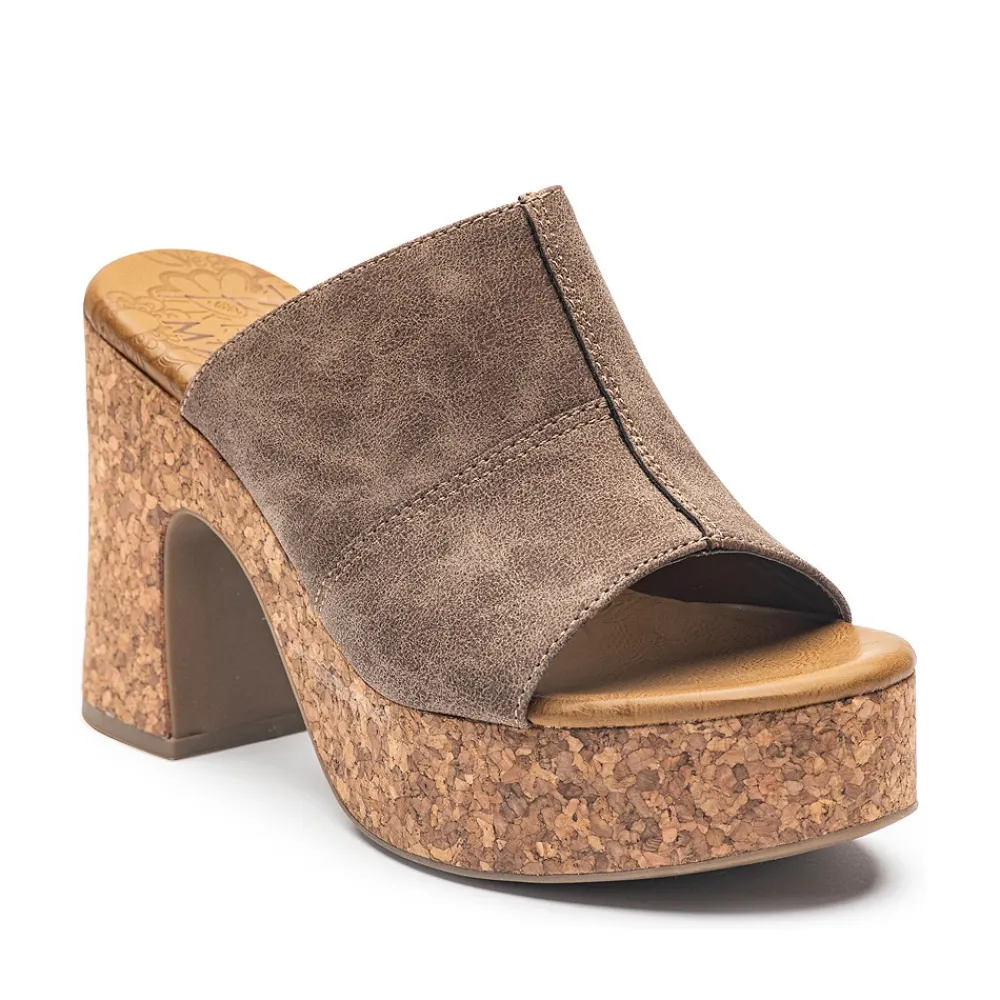 Cheap Blowfish Womens Poznan Platform Sandal - Taupe