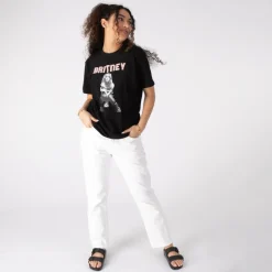 Cheap Crocs Womens Britney Boyfriend Tee - Black