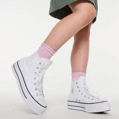 Flash Sale Converse Womens Chuck Taylor All Star Hi Lift Sneaker - White