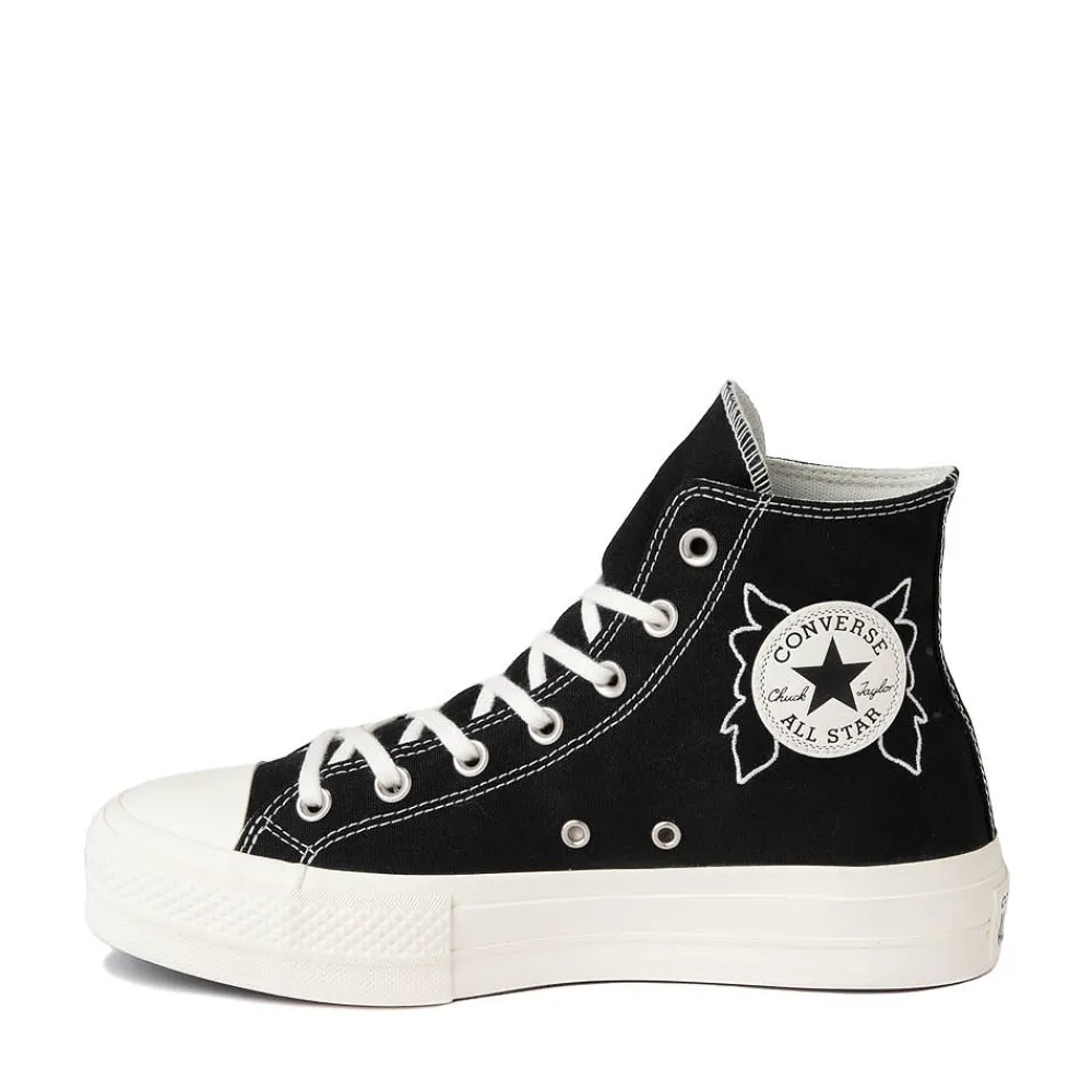 Online Converse Womens Chuck Taylor All Star Hi Lift Fairy Goddess Sneaker - Black