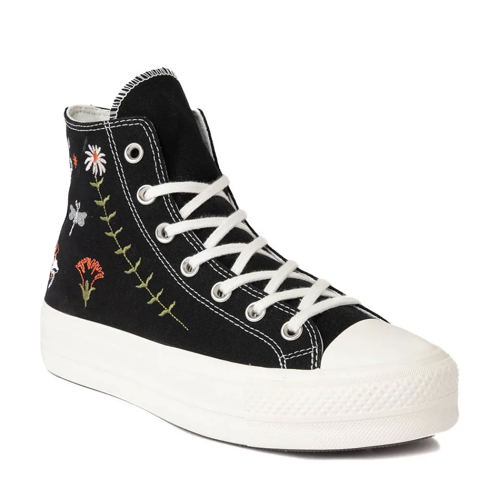 Online Converse Womens Chuck Taylor All Star Hi Lift Fairy Goddess Sneaker - Black