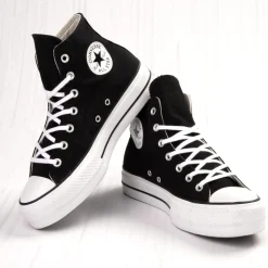 Outlet Converse Womens Chuck Taylor All Star Hi Lift Sneaker - Black