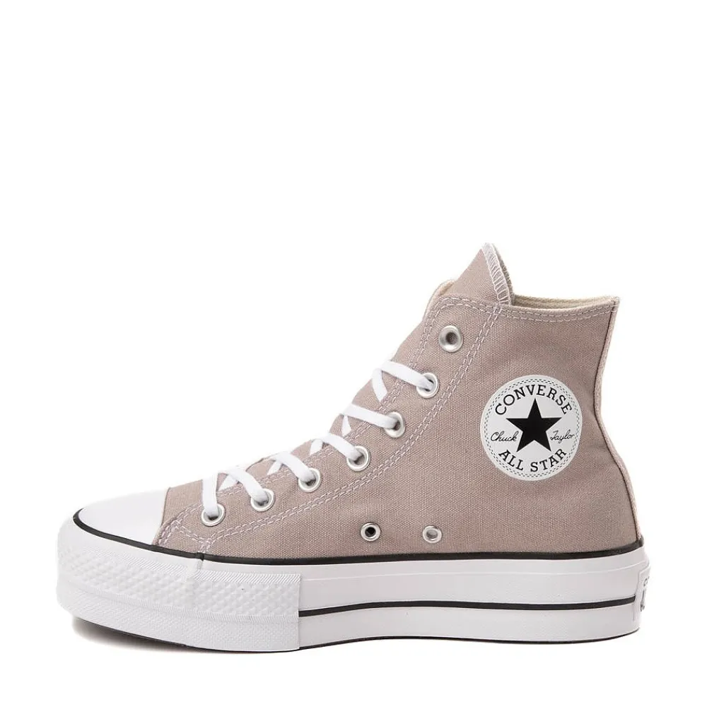 Discount Converse Womens Chuck Taylor All Star Lift Hi Sneaker - Wonder Stone