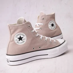 Discount Converse Womens Chuck Taylor All Star Lift Hi Sneaker - Wonder Stone