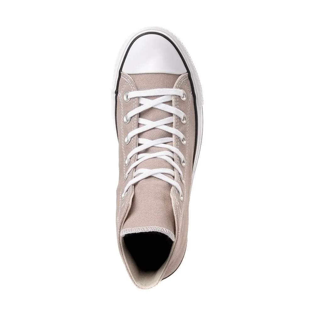 Discount Converse Womens Chuck Taylor All Star Lift Hi Sneaker - Wonder Stone