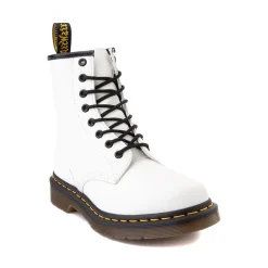 Hot Dr. Martens Womens 1460 8-Eye Boot - White