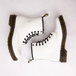 Hot Dr. Martens Womens 1460 8-Eye Boot - White