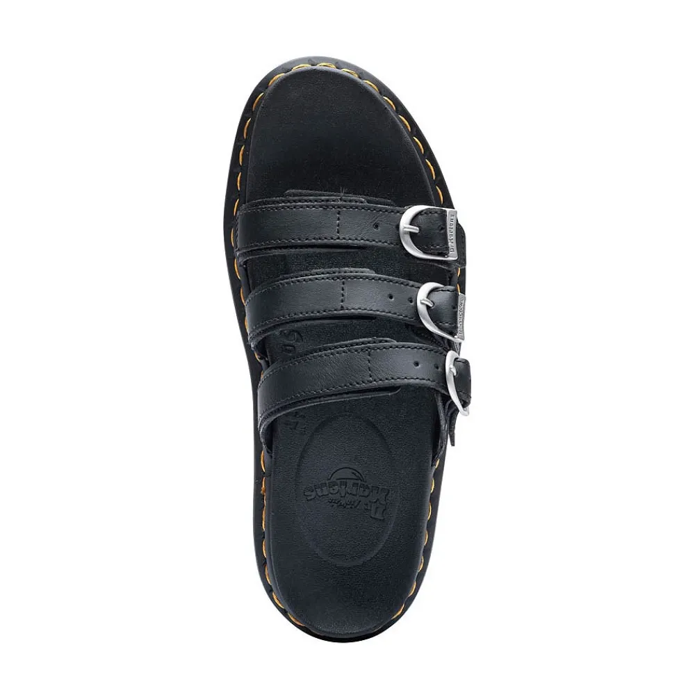 Outlet Dr. Martens Womens Blaire Slide Sandal - Black