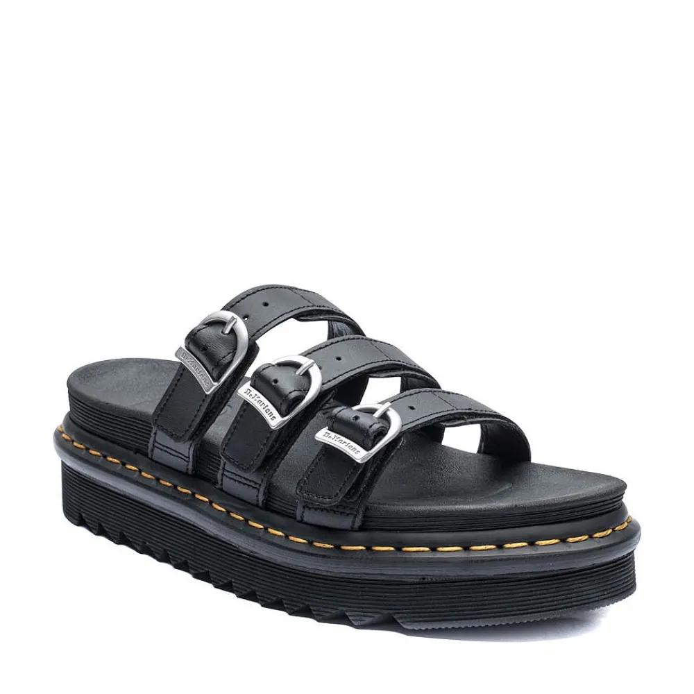 Outlet Dr. Martens Womens Blaire Slide Sandal - Black