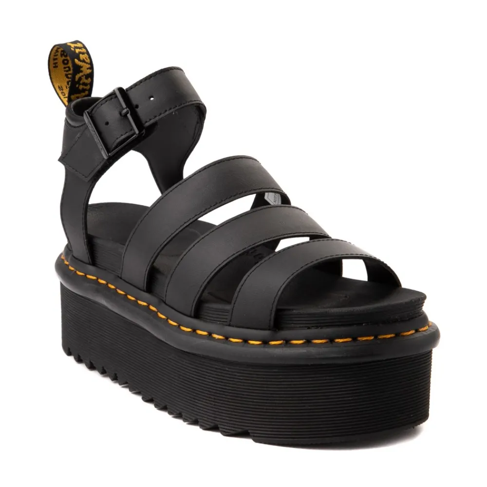 Flash Sale Dr. Martens Womens Blaire Platform Sandal - Black