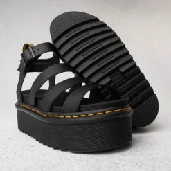 Flash Sale Dr. Martens Womens Blaire Platform Sandal - Black