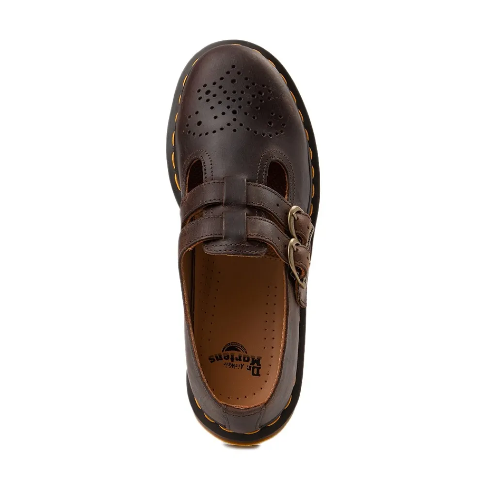 Cheap Dr. Martens Womens Mary Jane Casual Shoe - Dark Brown