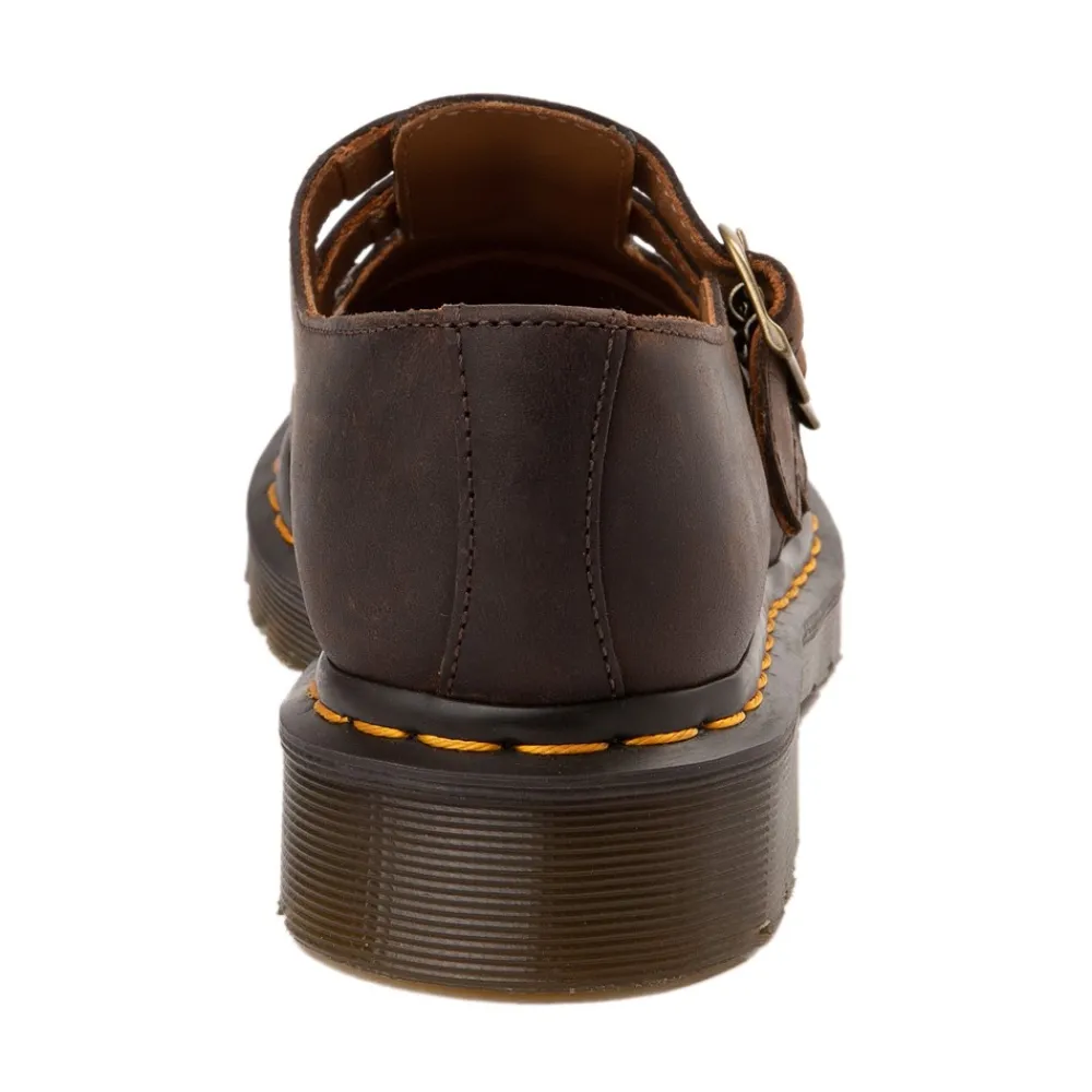 Cheap Dr. Martens Womens Mary Jane Casual Shoe - Dark Brown