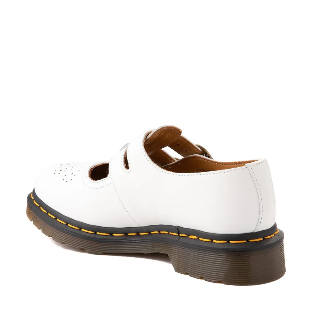 Hot Dr. Martens Womens Mary Jane Casual Shoe - White