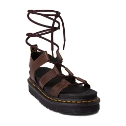 Fashion Dr. Martens Womens Nartilla Sandal - Dark Brown